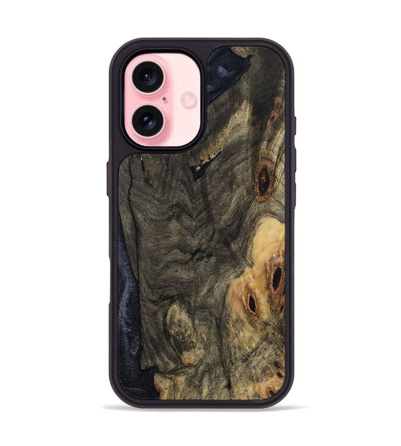 iPhone 16 Wood Phone Case - Brennen (Wood Burl, 795986)