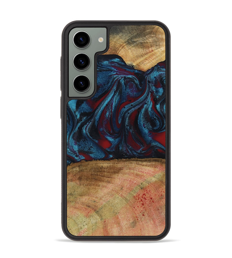 Galaxy S23 Plus Wood Phone Case - Trena (Red, 796013)