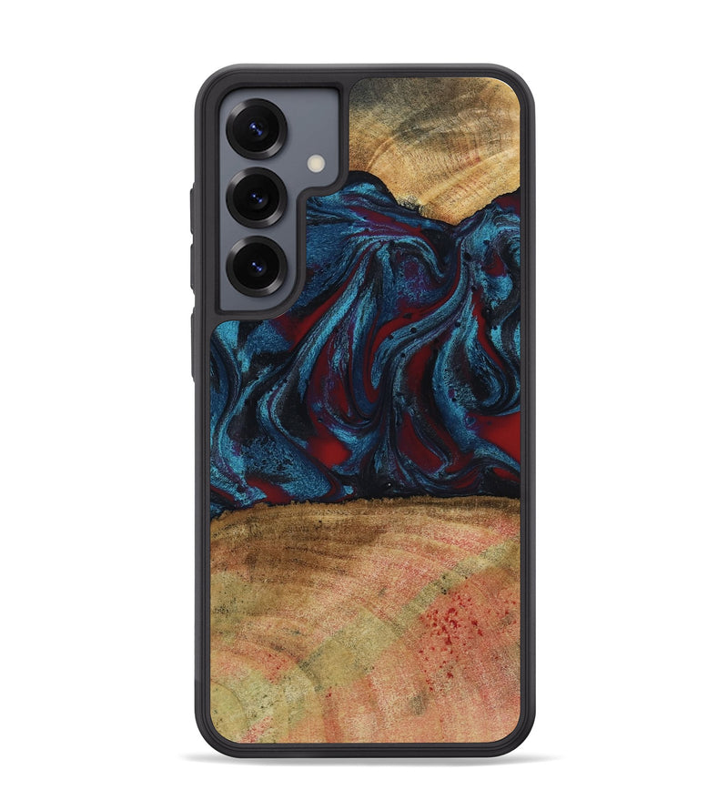 Galaxy S25 Plus Wood Phone Case - Trena (Red, 796013)