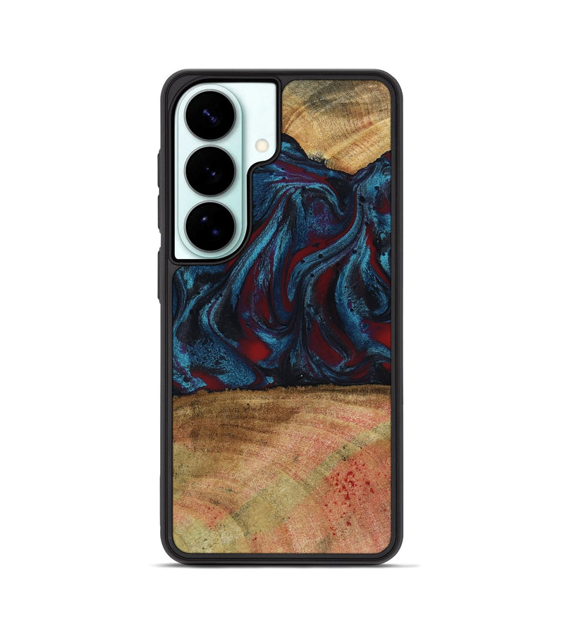 Galaxy S26 Wood Phone Case - Trena (Red, 796013)