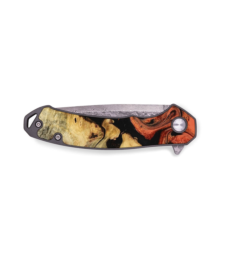 EDC Wood Pocket Knife - Tamera (Red, 796014)