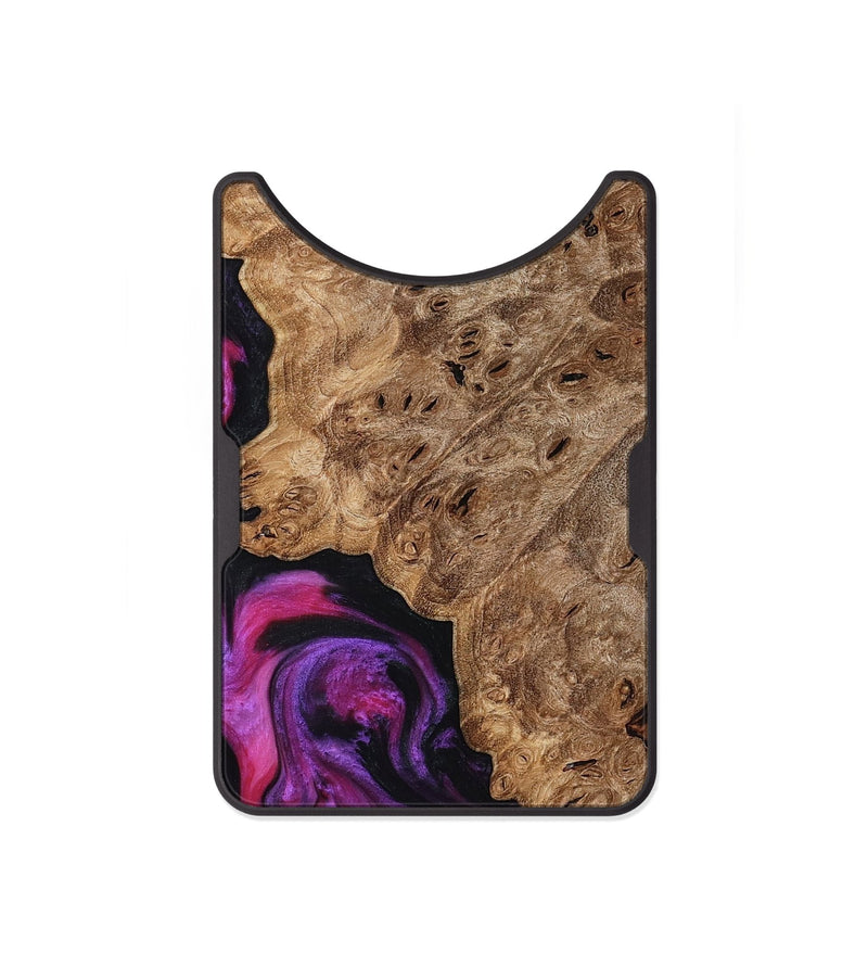 Alloy Wood Wallet - Leticia (Red, 796017)