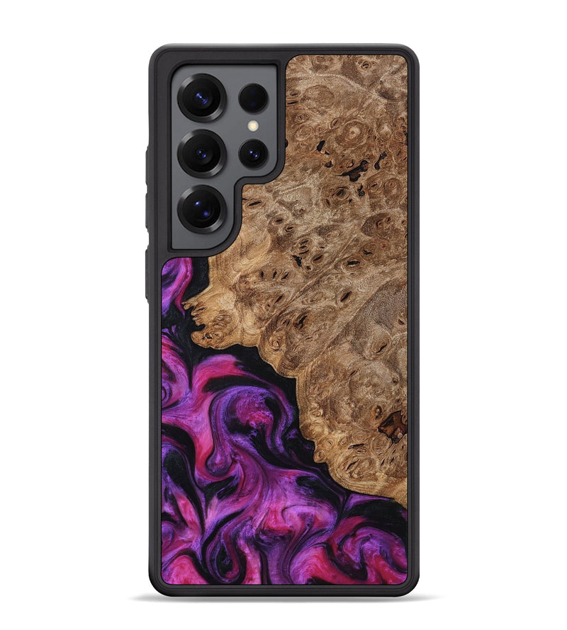 Galaxy S25 Ultra Wood Phone Case - Leticia (Red, 796017)