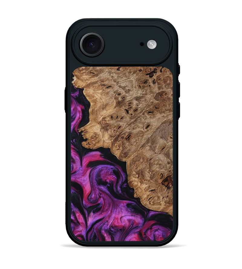 iPhone 17 Air Wood Phone Case - Leticia (Red, 796017)