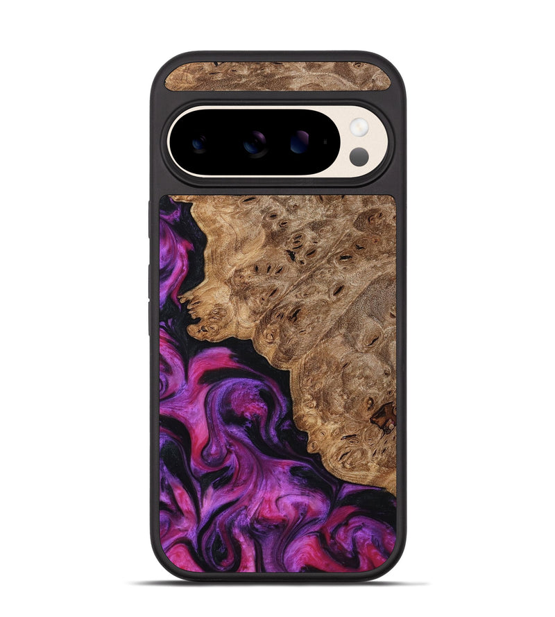 Pixel 10 Wood Phone Case - Leticia (Red, 796017)