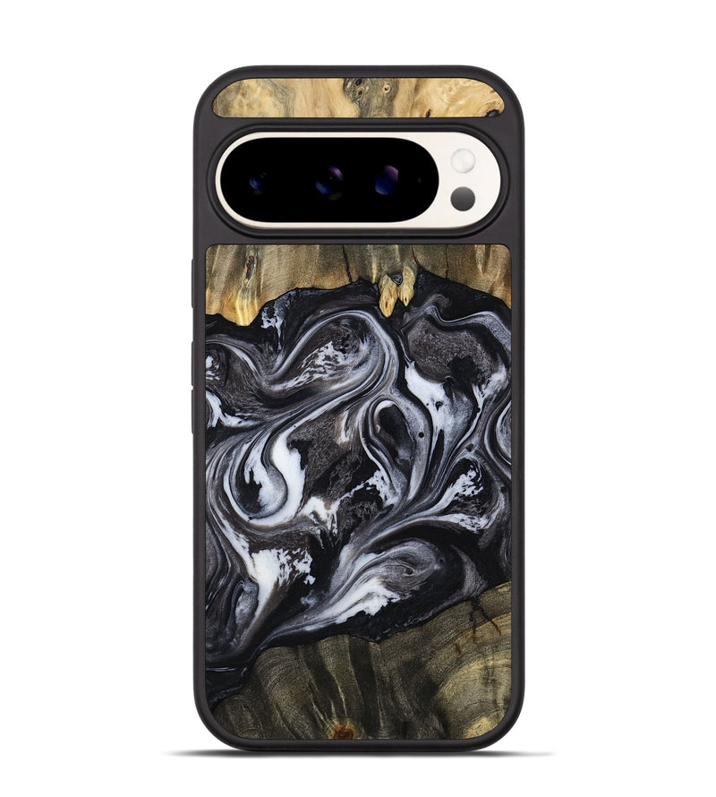 Pixel 9 Wood Phone Case - Mylee (Black & White, 796023)