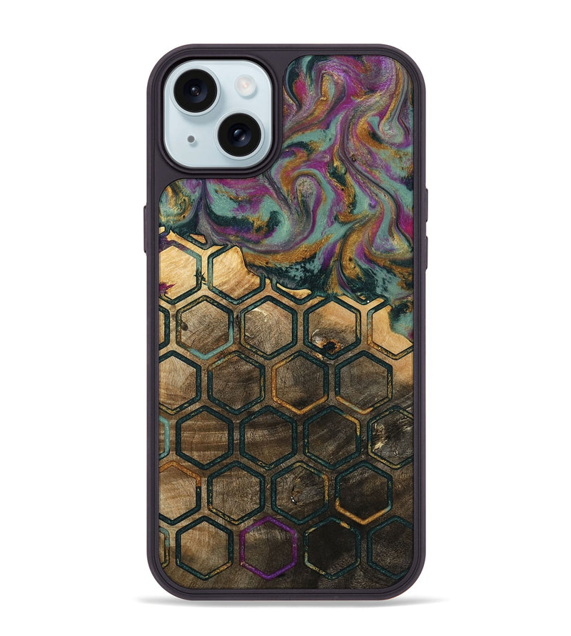 iPhone 15 Plus Wood Phone Case - Jaimie (Pattern, 796027)