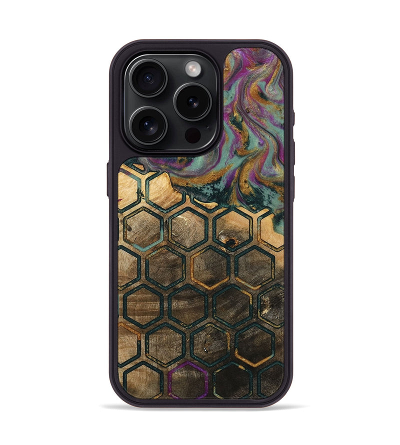iPhone 15 Pro Wood Phone Case - Jaimie (Pattern, 796027)