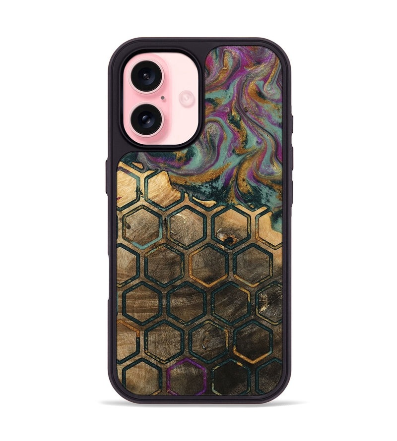 iPhone 16 Wood Phone Case - Jaimie (Pattern, 796027)