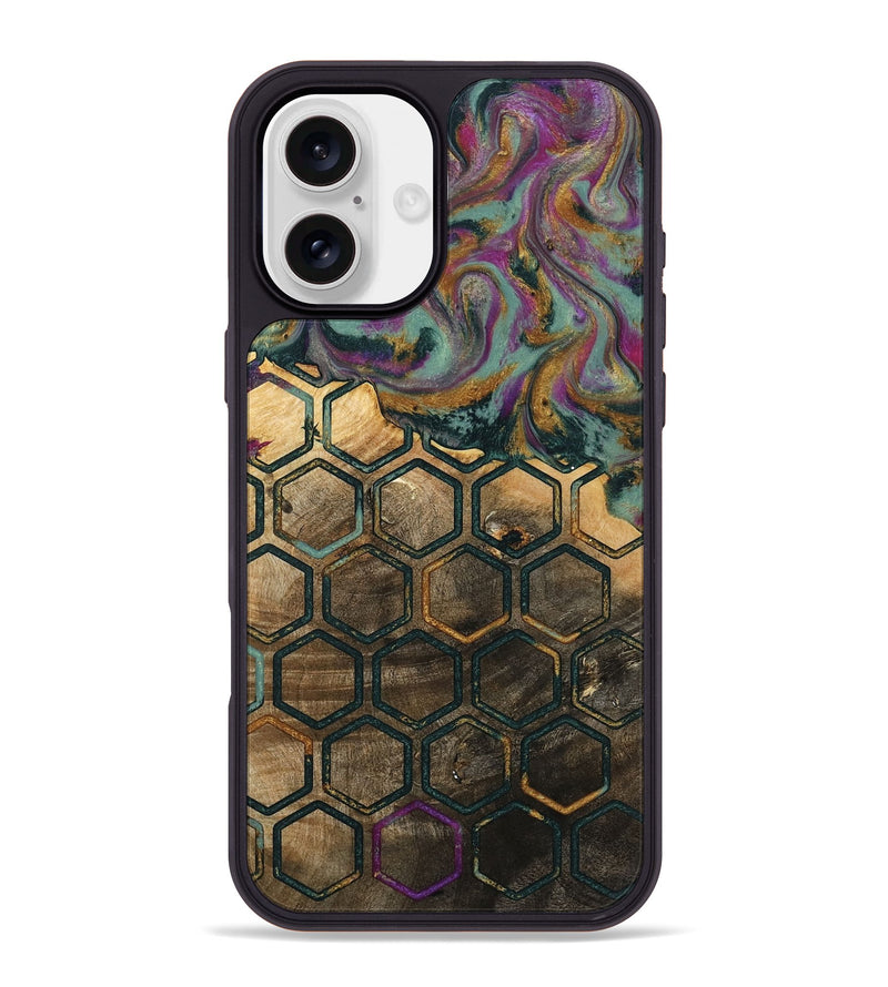 iPhone 16 Plus Wood Phone Case - Jaimie (Pattern, 796027)
