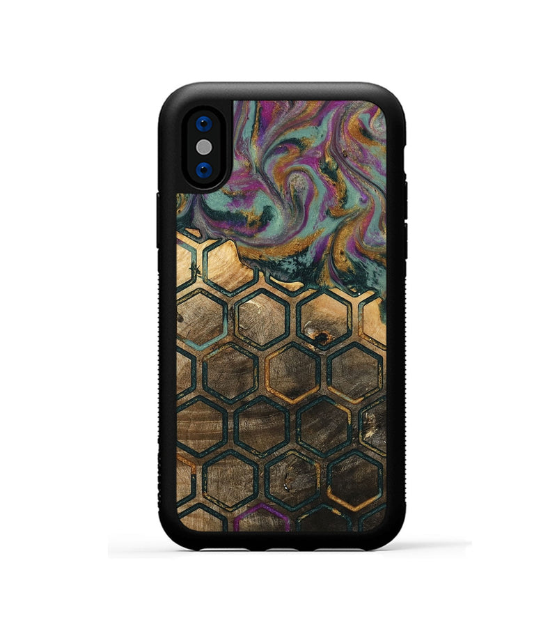 iPhone Xs Wood Phone Case - Jaimie (Pattern, 796027)