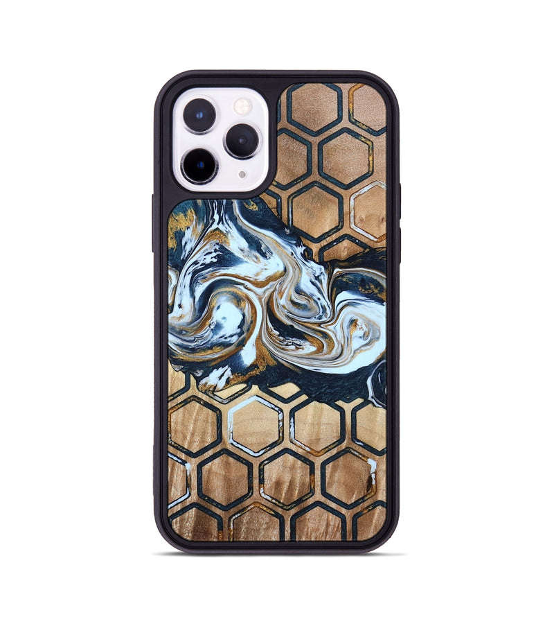 iPhone 11 Pro Wood Phone Case - Gilbert (Pattern, 796030)