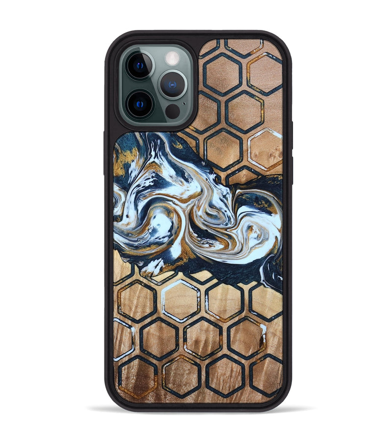 iPhone 12 Pro Max Wood Phone Case - Gilbert (Pattern, 796030)