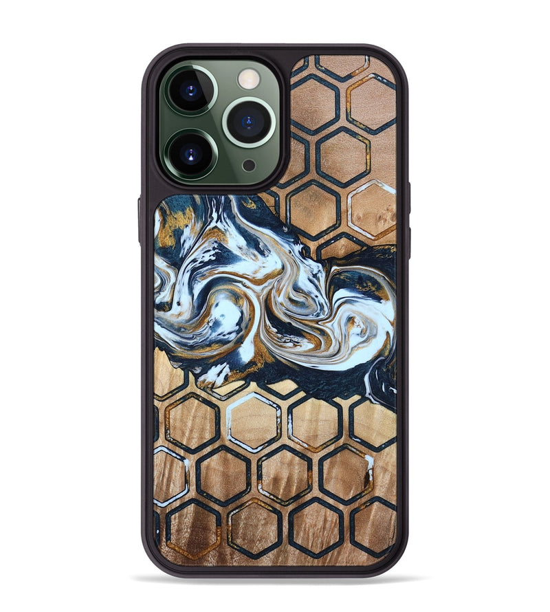 iPhone 13 Pro Max Wood Phone Case - Gilbert (Pattern, 796030)