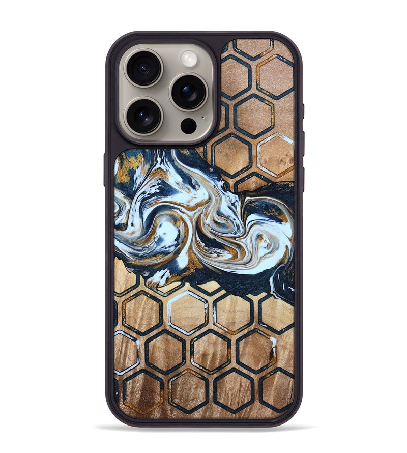 iPhone 15 Pro Max Wood Phone Case - Gilbert (Pattern, 796030)