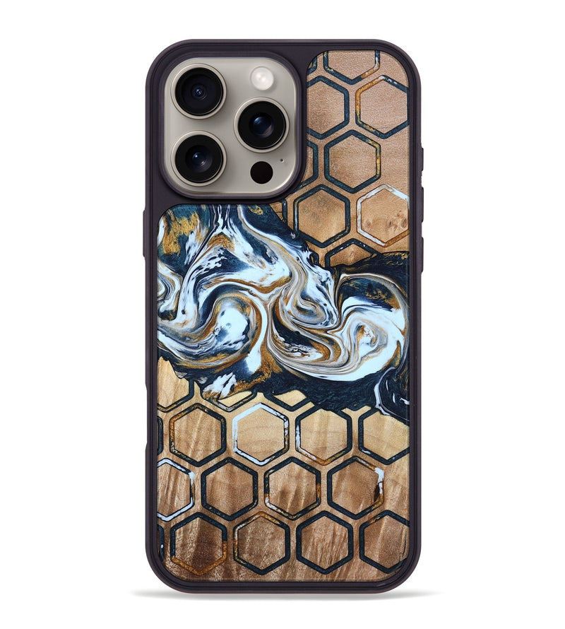 iPhone 16 Pro Max Wood Phone Case - Gilbert (Pattern, 796030)