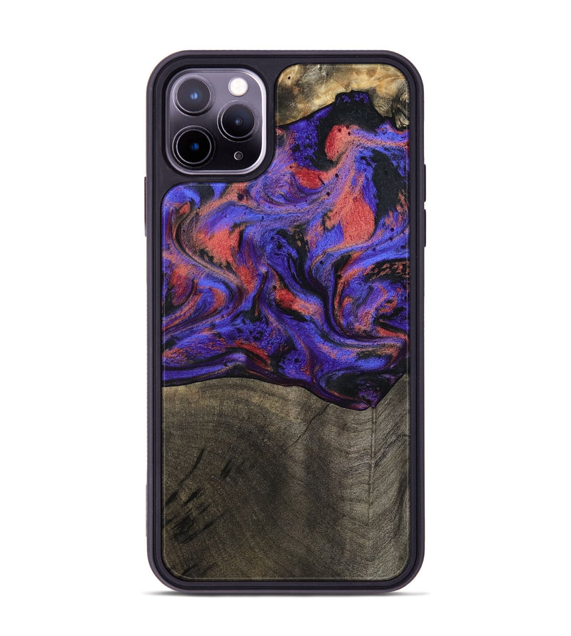 iPhone 11 Pro Max Wood Phone Case - Payton (Purple, 796033)
