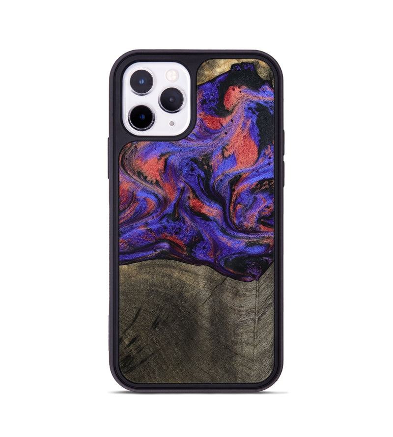 iPhone 11 Pro Wood Phone Case - Payton (Purple, 796033)
