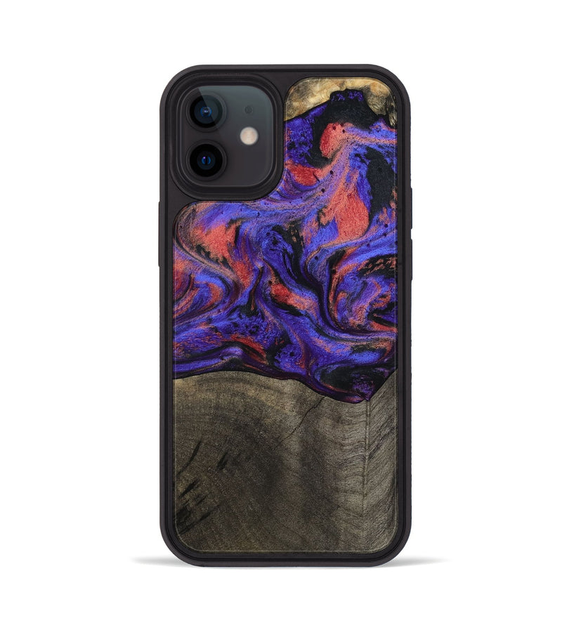 iPhone 12 Wood Phone Case - Payton (Purple, 796033)