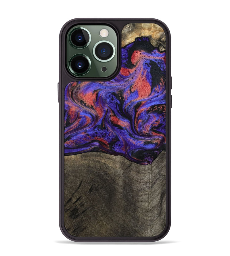 iPhone 13 Pro Max Wood Phone Case - Payton (Purple, 796033)