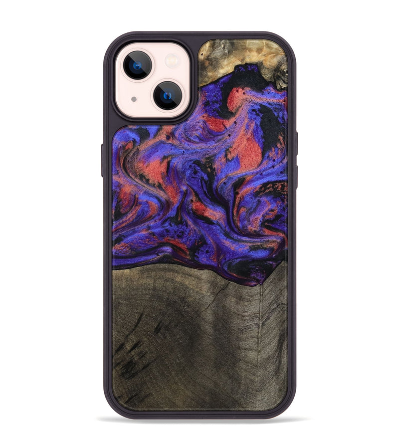 iPhone 14 Plus Wood Phone Case - Payton (Purple, 796033)