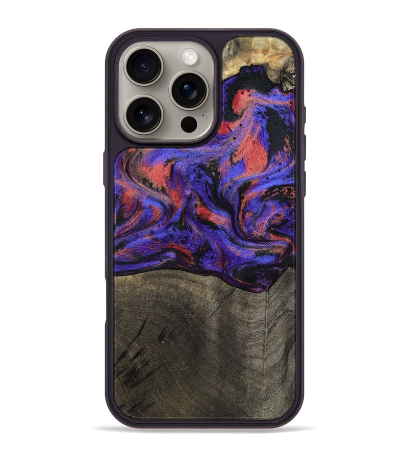 iPhone 16 Pro Max Wood Phone Case - Payton (Purple, 796033)