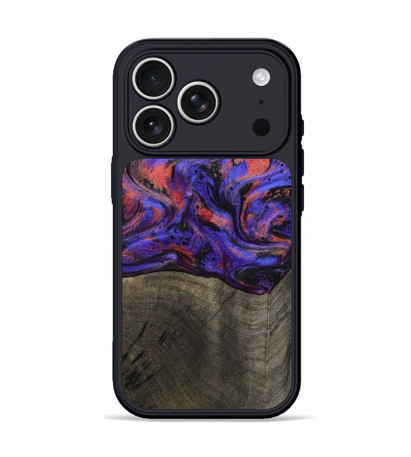 iPhone 17 Pro Wood Phone Case - Payton (Purple, 796033)