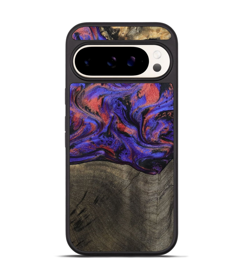 Pixel 9 Wood Phone Case - Payton (Purple, 796033)