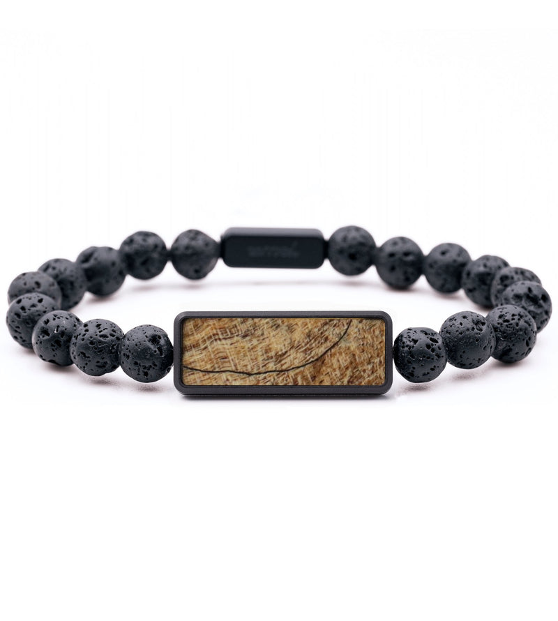 Lava Bead Wood Bracelet - Marquis (Wood Burl, 796063)