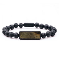 Lava Bead Wood Bracelet - Tameka (Wood Burl, 796073)