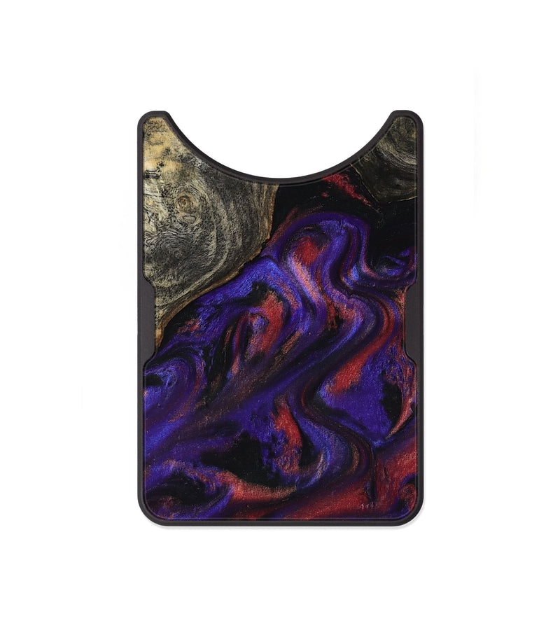 Alloy Wood Wallet - Yehuda (Purple, 796107)