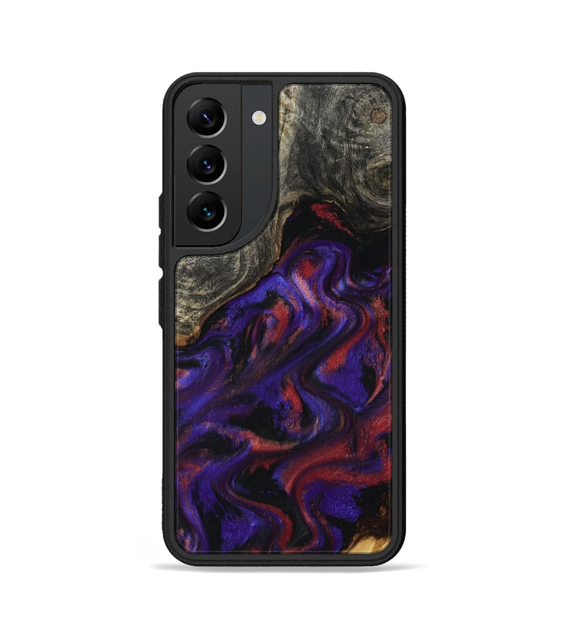 Galaxy S22 Wood Phone Case - Yehuda (Purple, 796107)