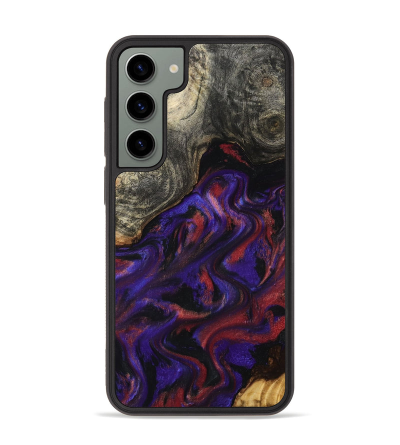 Galaxy S23 Plus Wood Phone Case - Yehuda (Purple, 796107)