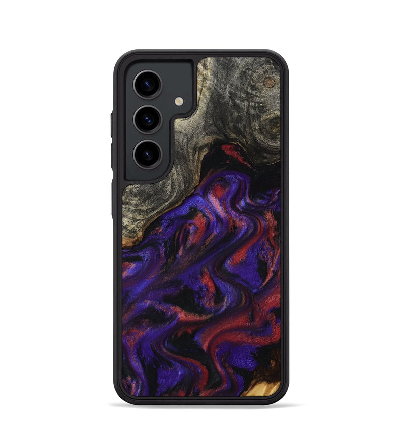 Galaxy S24 Wood Phone Case - Yehuda (Purple, 796107)