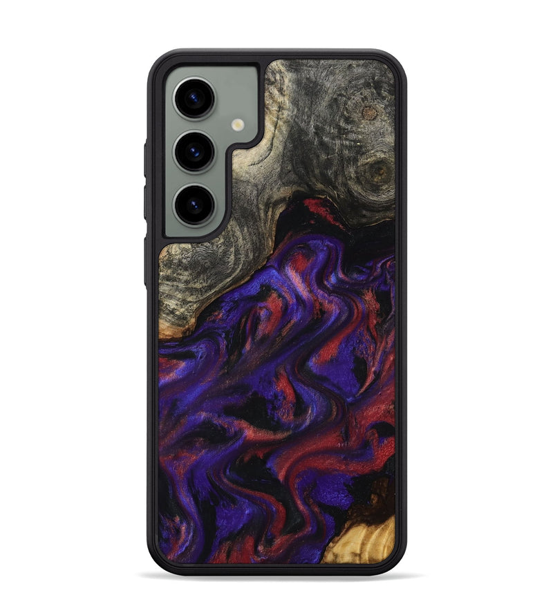 Galaxy S24 Plus Wood Phone Case - Yehuda (Purple, 796107)