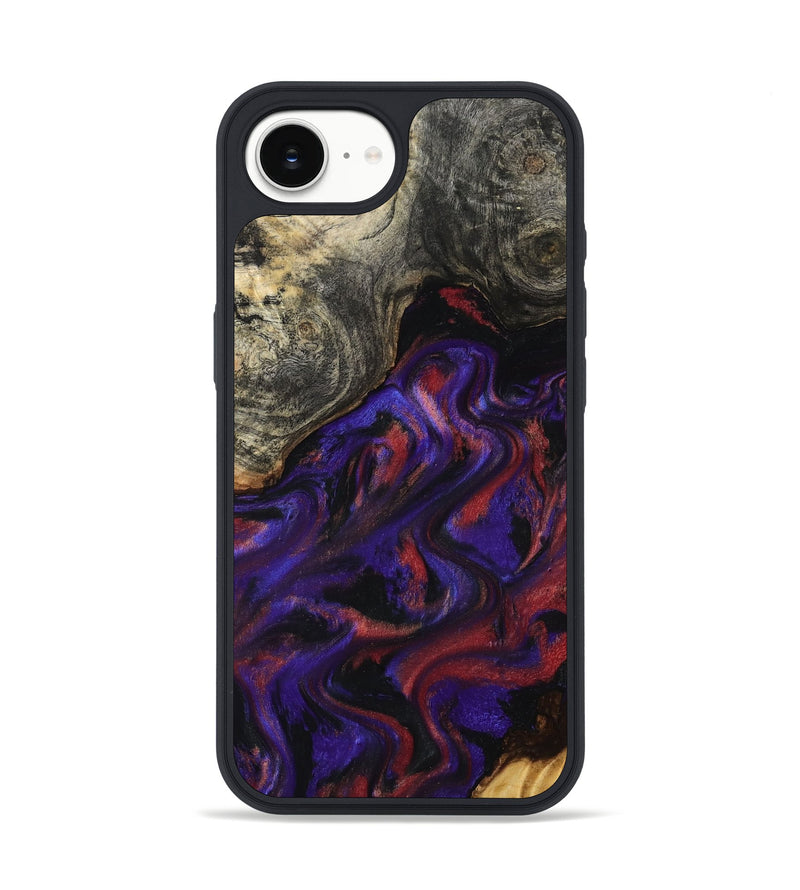 iPhone 16e Wood Phone Case - Yehuda (Purple, 796107)