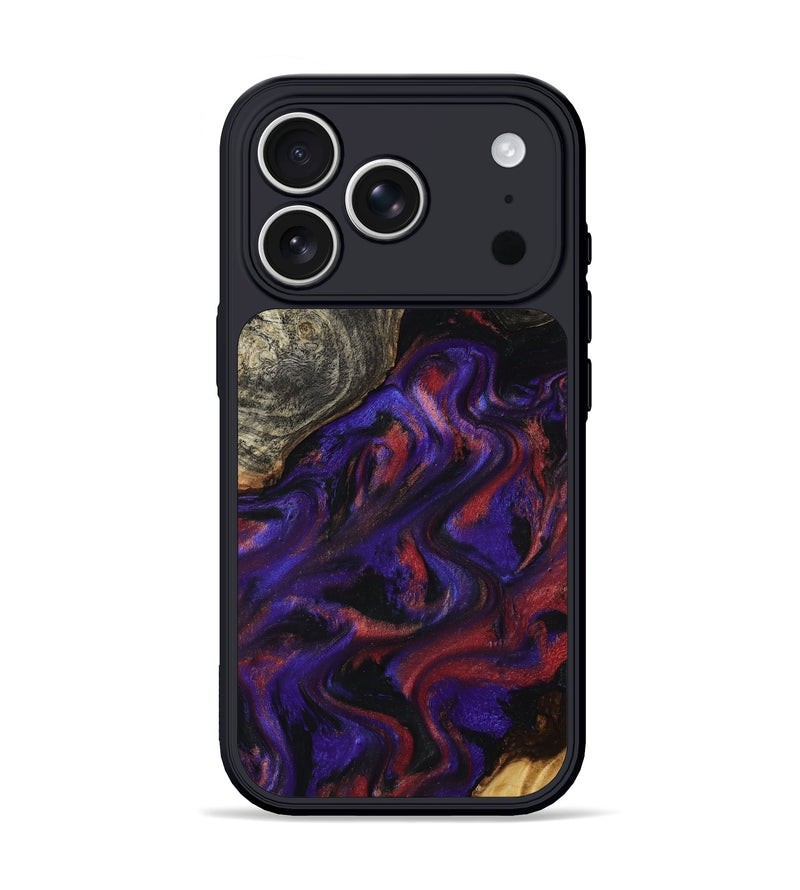 iPhone 17 Pro Wood Phone Case - Yehuda (Purple, 796107)