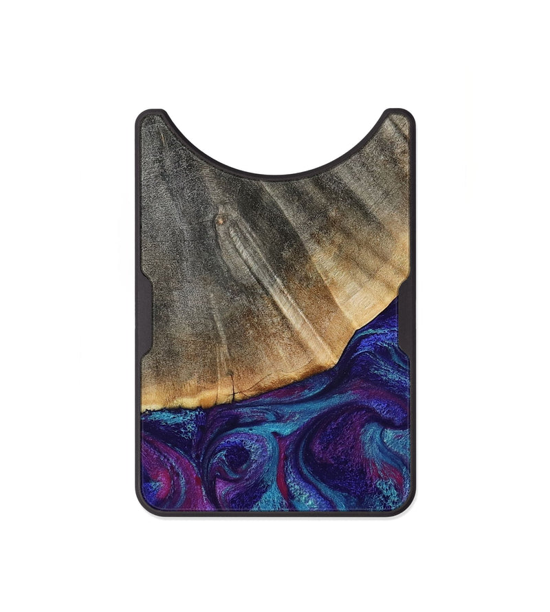 Alloy Wood Wallet - Korey (Purple, 796109)