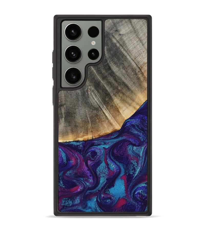 Galaxy S23 Ultra Wood Phone Case - Korey (Purple, 796109)