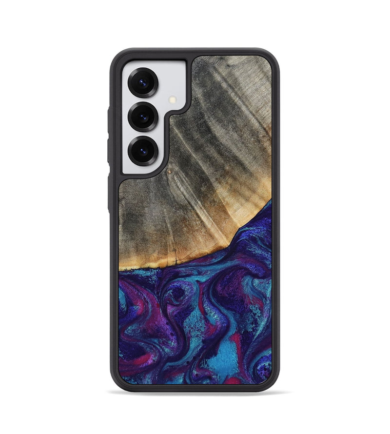 Galaxy S25 Wood Phone Case - Korey (Purple, 796109)