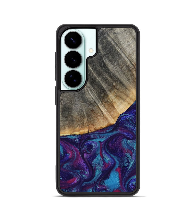 Galaxy S26 Wood Phone Case - Korey (Purple, 796109)