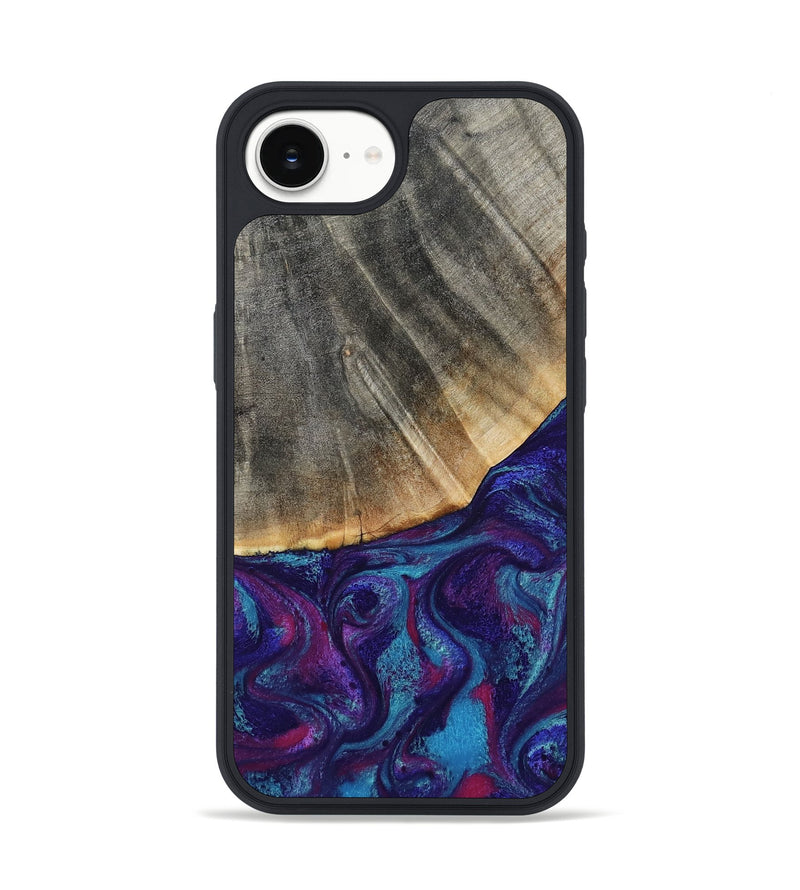 iPhone 16e Wood Phone Case - Korey (Purple, 796109)