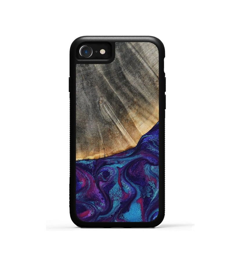 iPhone SE Wood Phone Case - Korey (Purple, 796109)