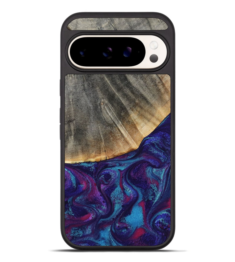 Pixel 10 Pro XL Wood Phone Case - Korey (Purple, 796109)
