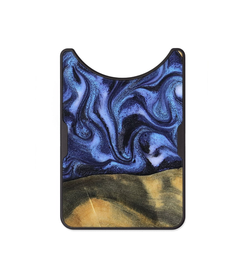 Alloy Wood Wallet - Izaiah (Blue, 796124)