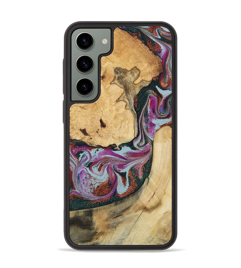 Galaxy S23 Plus Wood Phone Case - Tyra (Green, 796132)