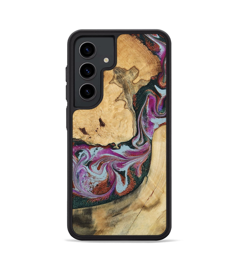 Galaxy S24 Wood Phone Case - Tyra (Green, 796132)