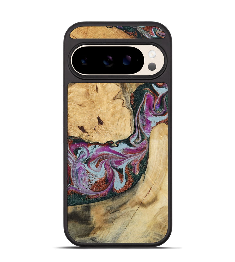 Pixel 10 Wood Phone Case - Tyra (Green, 796132)