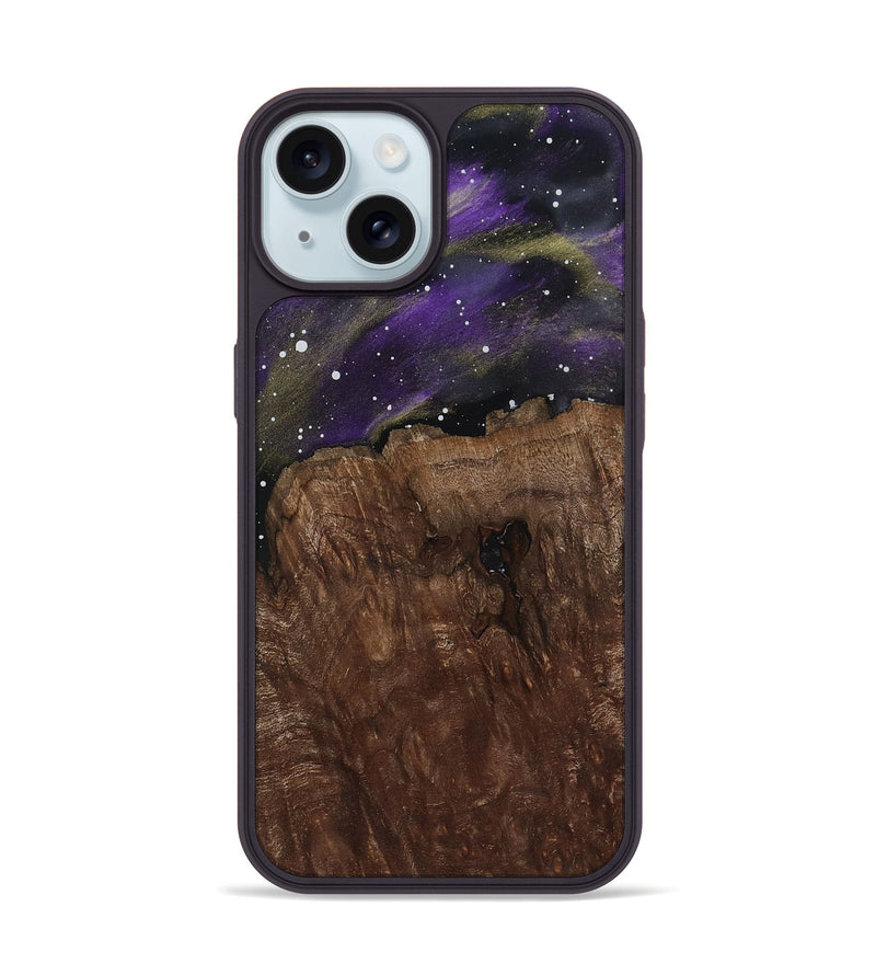 iPhone 15 Wood Phone Case - Bryn (Cosmos, 796170)