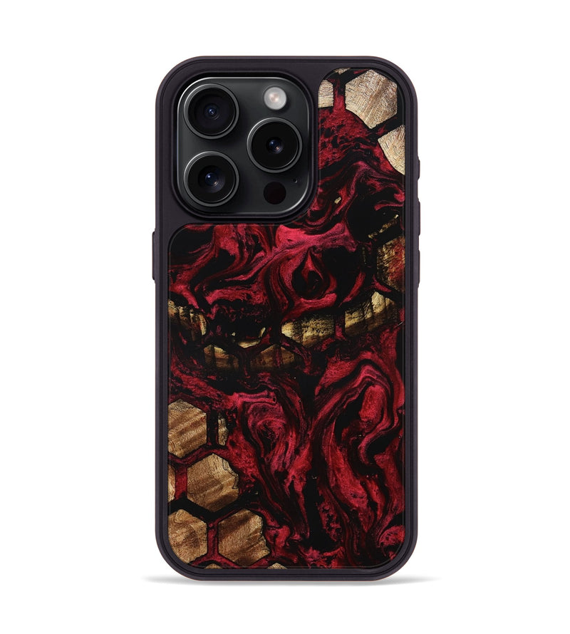 iPhone 15 Pro Wood Phone Case - Anissa (Pattern, 796212)